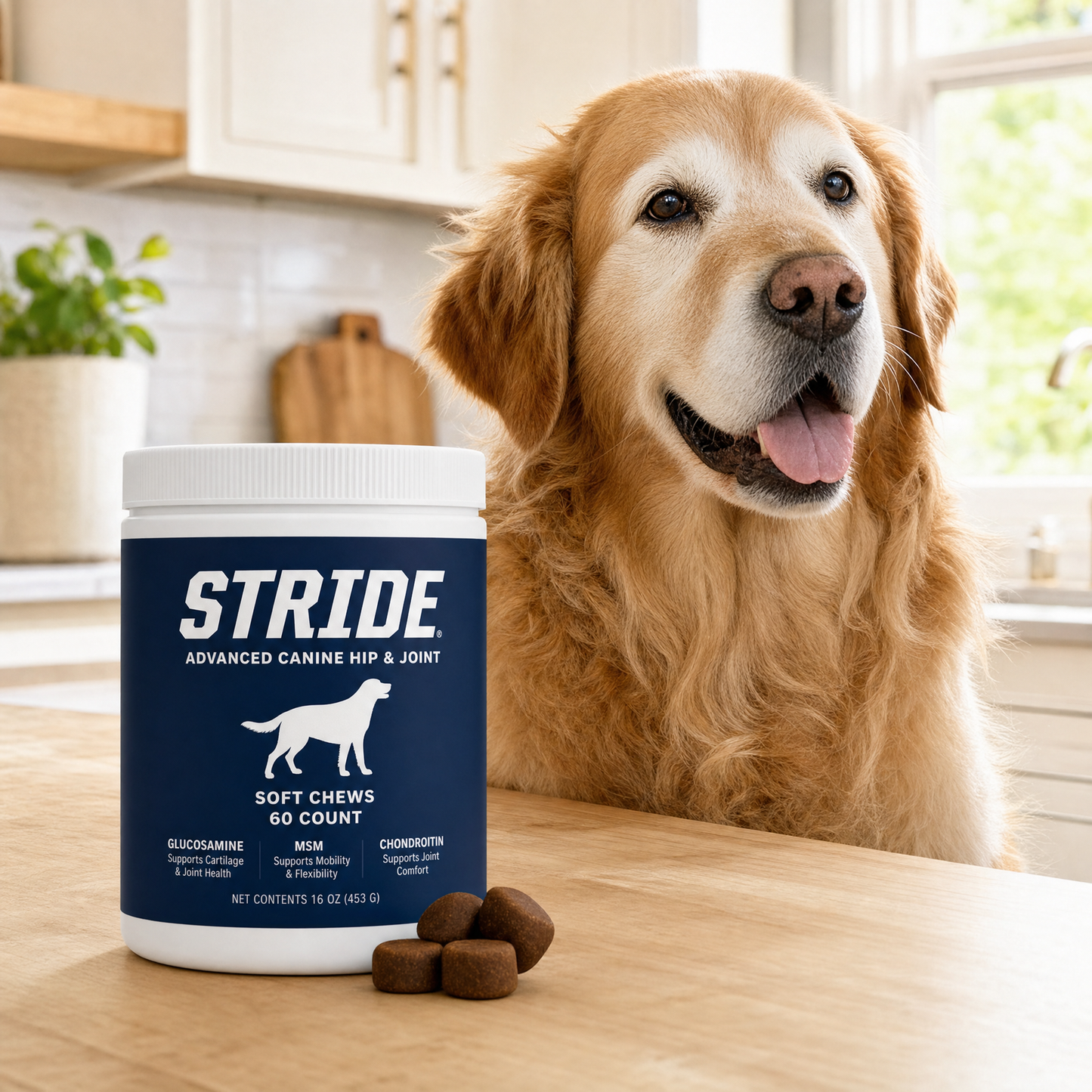 Stride — Advanced Hip & Joint Soft Chews for Dogs