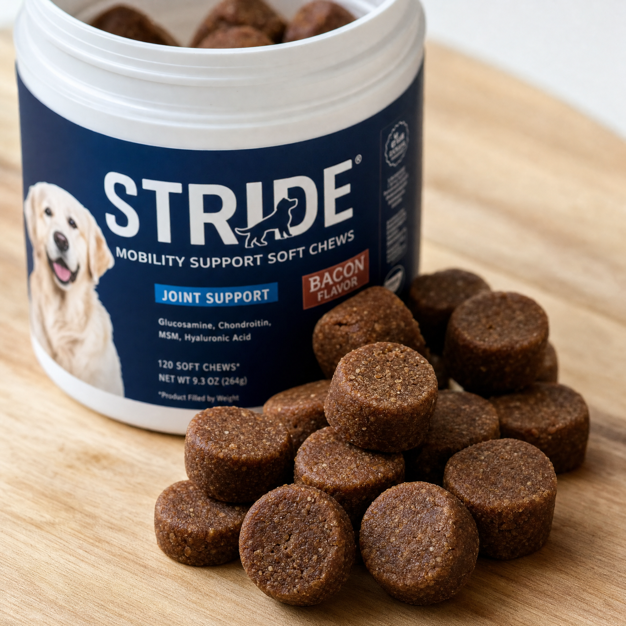 Stride — Advanced Hip & Joint Soft Chews for Dogs